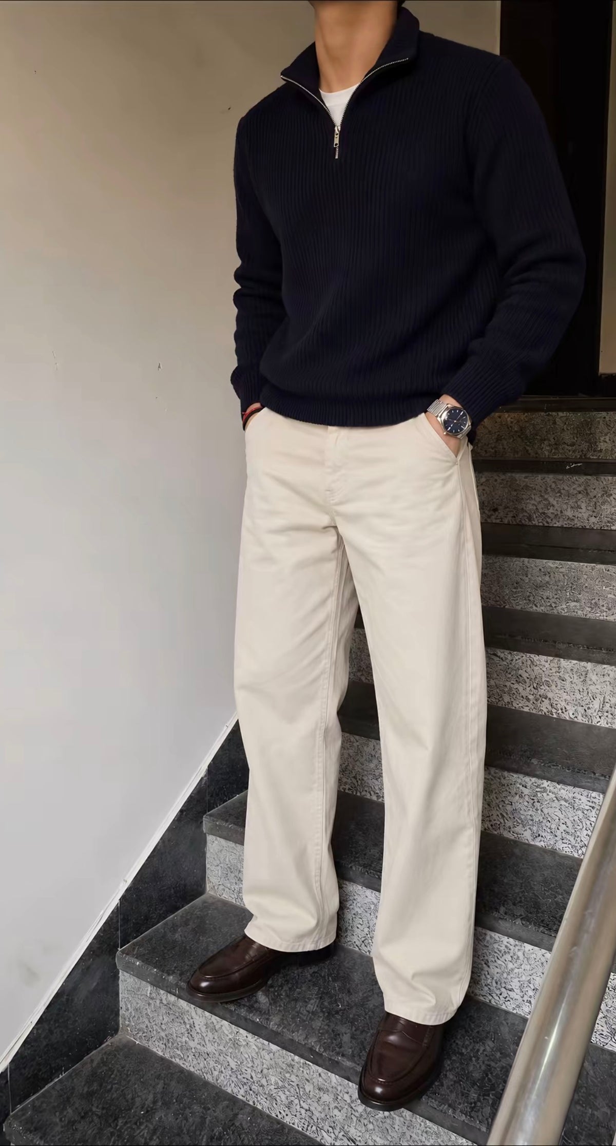 Half Zipper Sweater